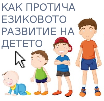 Как протича езиковото развитие на детето